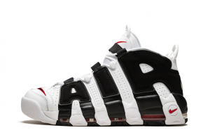 Mini Nike Air More Uptempo x Supreme 'Black' Replica Keychain - KLOUD9