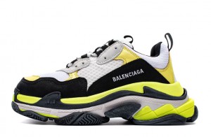 Balenciaga Triple S Retro Sneakers "White/Goose Yellow" Replica