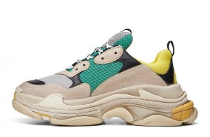 Balenciaga Triple S Sneakers "Beige Green Yellow" Reps