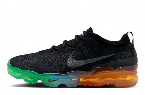 Air VaporMax 2023 Flyknit "Black Green Strike Curry" Reps