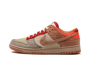 CLOT x Dunk Low SP "What The" Replica