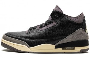 A Ma Maniére x Wmns Jordan 3 Retro "Black Violet Ore" Reps