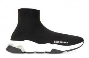 Balenciaga Wmns Speed Trainer Clear Sole "Black" Reps