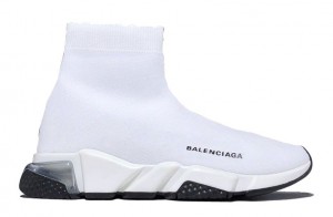 Balenciaga Speed Clear Sole Sneaker "White" Reps