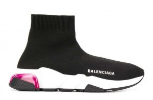Balenciaga Wmns Speed Trainer "Clear Sole - Pink" Replica