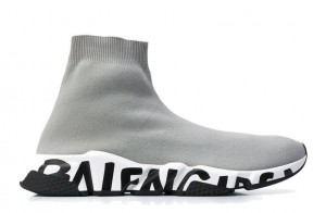Balenciaga Speed Trainer "Graffiti - Grey" Reps