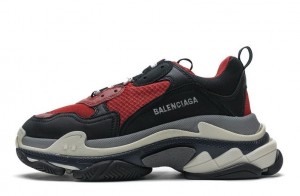 Balenciaga Triple S "Black Red Grey" Reps