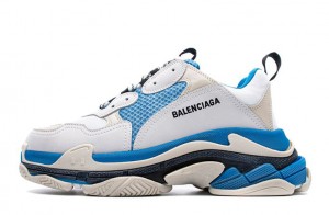 Balenciaga Triple S Retro "White Blue Net" Reps