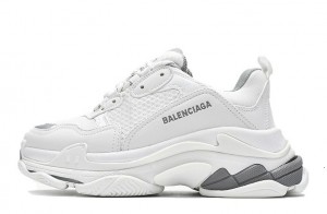 Balenciaga Triple S "White Silver" Replica