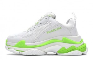 Balenciaga Triple S Sneaker "White Fluo Green" Reps
