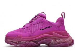 Balenciaga Triple S "Clear Sole - Pink" Reps