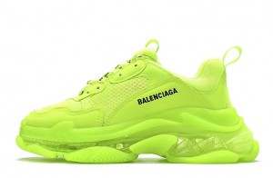 Balenciaga Triple S Clear Sole "Yellow" (Women's) Reps