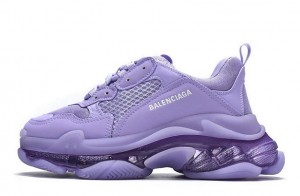 Balenciaga Triple S Clear Sole "Purple" Reps