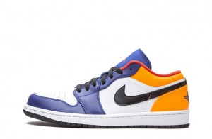 Nike Air Jordan 1 Low "White Deep Royal Blue" Reps