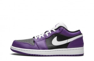Jordan 1 Low "Court Purple Black" Replicas
