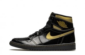 Nike Jordan 1 Retro High OG "Black Metallic Gold" Reps