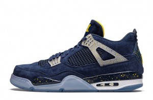 Jordan 4 Retro "Michigan Wolverines" PE Replica