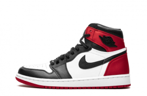 Wmns Air Jordan 1 Retro High "Satin Black Toe" Replica