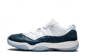 Air Jordan 11 Low "Snakeskin Blue" Reps