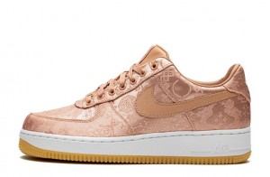 CLOT x Air Force 1 Low Premium "Rose Gold Silk" Replica
