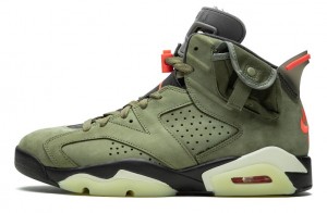 Travis Scott x Jordan 6 Retro "Olive" Reps