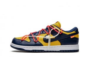 Nike Dunk Low Off-White "University Gold" Replicas