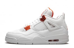 Jordan 4 Retro "Orange Metallic" Replica