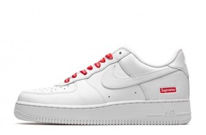 Supreme x Nike Air Force 1 Low "Box Logo - White" Reps