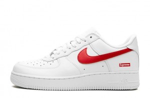 Supreme x Nike Air Force 1 Low "Box Logo - Speed Red" Shanghai Exclusive Reps