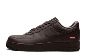 Supreme x Air Force 1 Low "Box Logo - Baroque Brown" Reps
