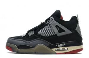 Jordan 4 Retro Off-White "Bred" Replica
