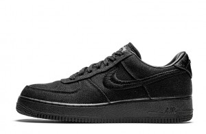 Stussy x Air Force 1 Low "Triple Black" Replica