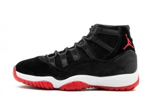 Wmns Air Jordan 11 Retro "Bred Velvet" Replica