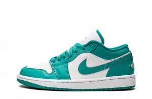 Wmns Air Jordan 1 Low "New Emerald" Reps