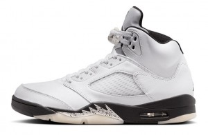 Air Jordan 5 Retro "White Black" Replica