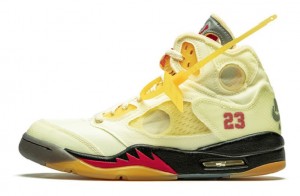 Jordan 5 Retro Off-White "Sail" Premium Replica