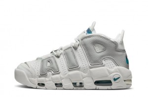 Wmns Air More Uptempo "Metallic Teal" Replica