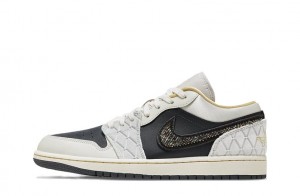 Air Jordan 1 Low SE "Beaded Swoosh" Replica