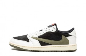 Travis Scott x Wmns Air Jordan 1 Retro Low OG SP "Olive" Replica