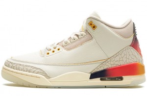 J Balvin x Jordan 3 Retro "Medellín Sunset" Replica