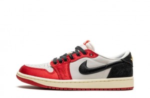 Trophy Room x Jordan 1 Retro Low OG SP "Rookie Card - Away" Replica