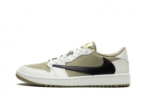 Jordan 1 Low Golf Travis Scott "Neutral Olive" Reps