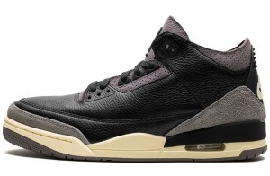 A Ma Maniére x Wmns Jordan 3 Retro "Black Violet Ore" Reps