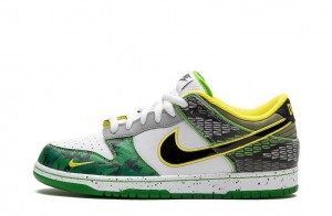 Dunk Low "What the Duck - University of Oregon Away" PE Replica
