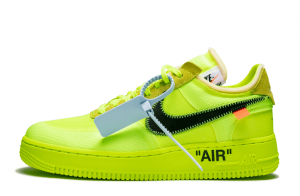 Off-White x Nike Air Force 1 Low "Volt" Replica