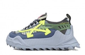 Off-White ODSY-1000 Sneaker "Blue Yellow" SS20 Replica