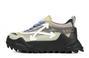 Off-White ODSY-1000 Sneaker "Black Sage Green" Reps