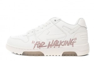 Off-White Wmns Out of Office "For Walking - White Pink" Replica