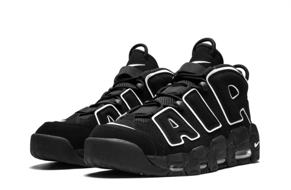 black and white nike air more uptempo