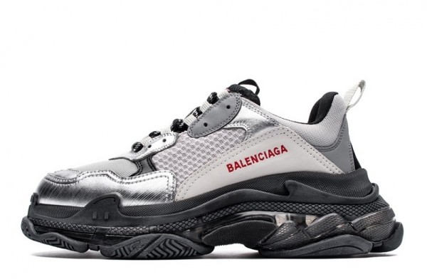 Balenciaga triple s argento